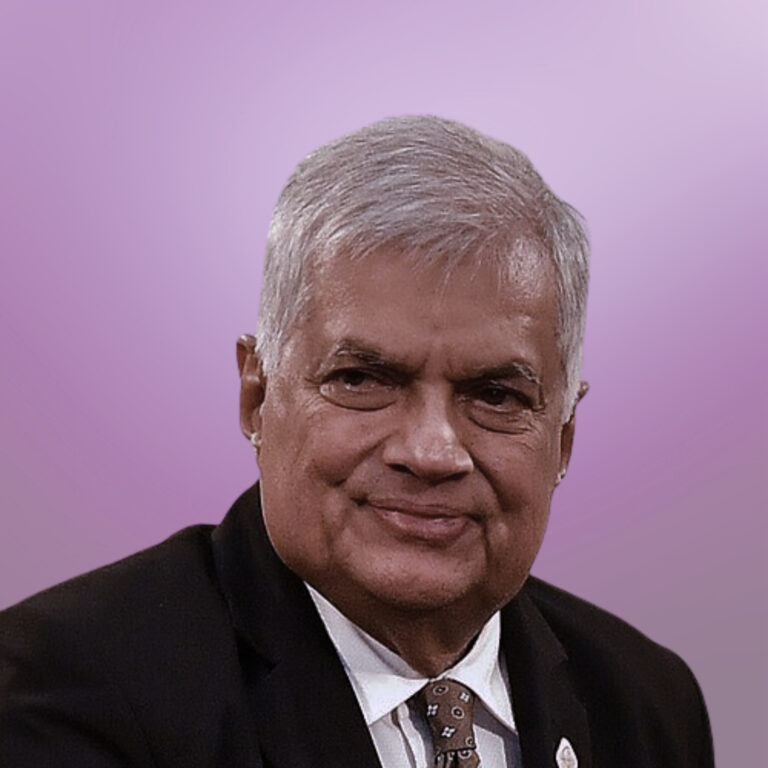 Wickremesighe in Ahn